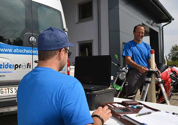 Softwaregestütze Generalsinspektion Ölabscheider