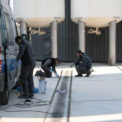 WHG Beschichtung Betriebstankstelle